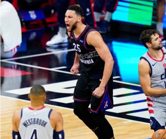 星空体育app官方下载-谁说我不会得分？西蒙斯统治攻防助76人轻取奇才